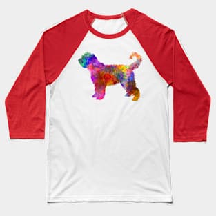 French Water Dog in watercolor Baseball T-Shirt